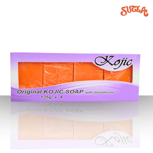 SUTLA ORIGINAL KOJIC SOAP WITH GLUTATHIONE  4S 135G